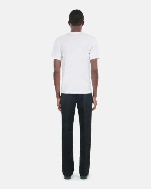 Men Tshirts The Kooples White Logo TShirt White