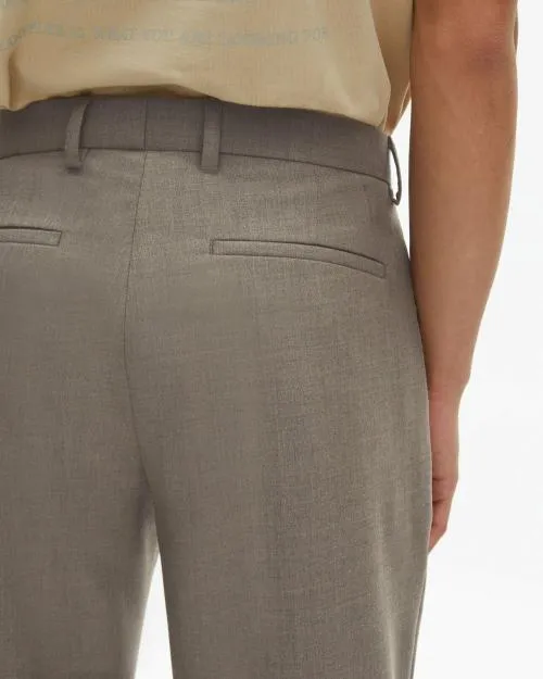 Men Trousers and Jeans The Kooples Beige Wool Suit Pants Beige Melange