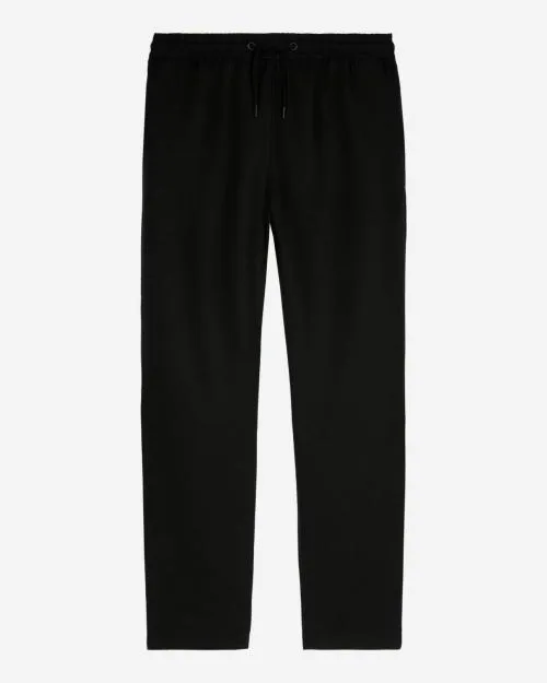 Men Trousers and Jeans The Kooples Black Elasticated Waist Pants Black