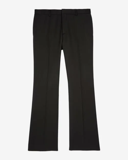 Men Trousers and Jeans The Kooples StraightCut Black Wool Pants Black