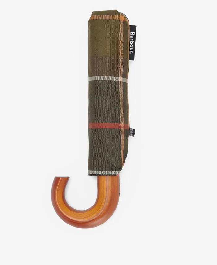 Men Umbrellas Barbour Tartan Mini Umbrella Classic