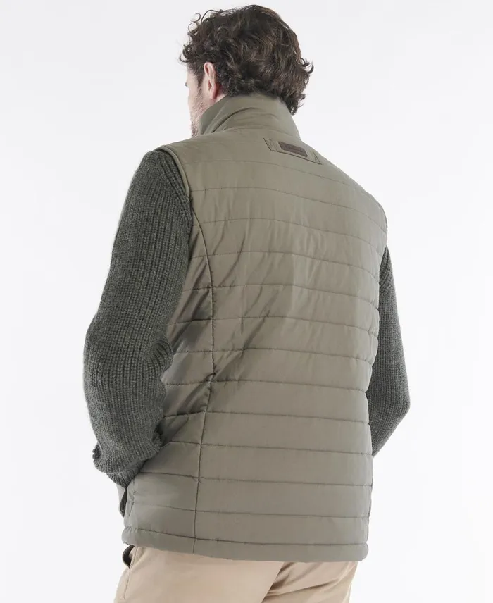 Men Vests Barbour Bradford Gilet Forest