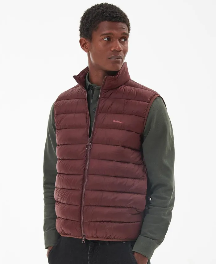 Men Vests Barbour Bretby Gilet Black