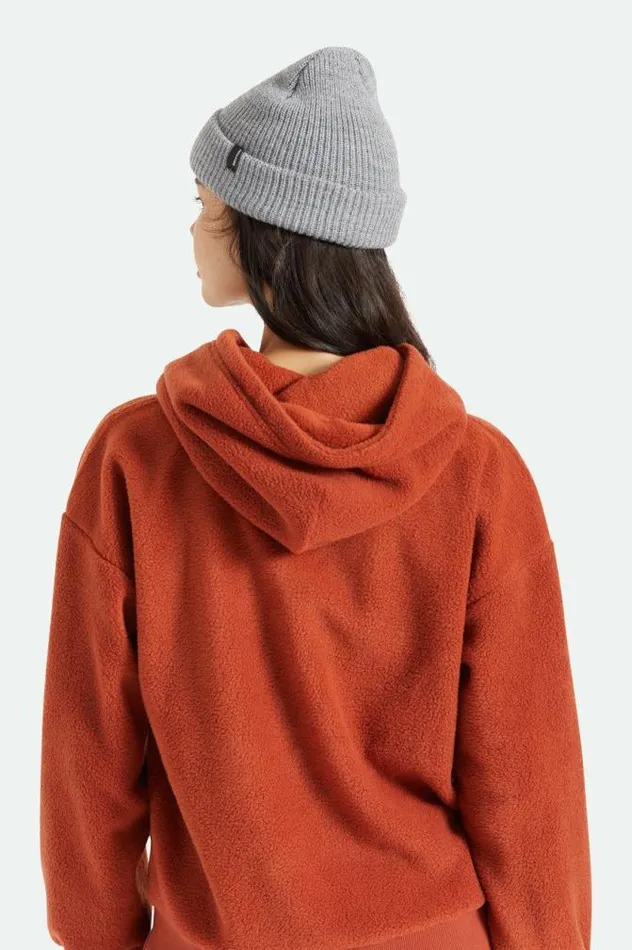MenWomen Heist Beanie Light Heather Grey Brixton Beanies