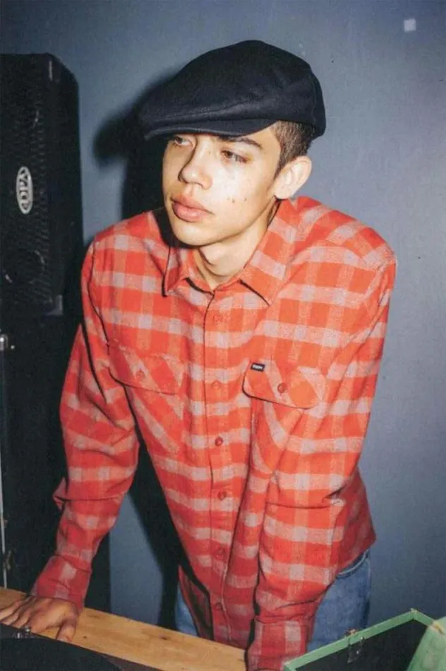 MenWomen Hooligan Flat Cap Greyblack Brixton Caps