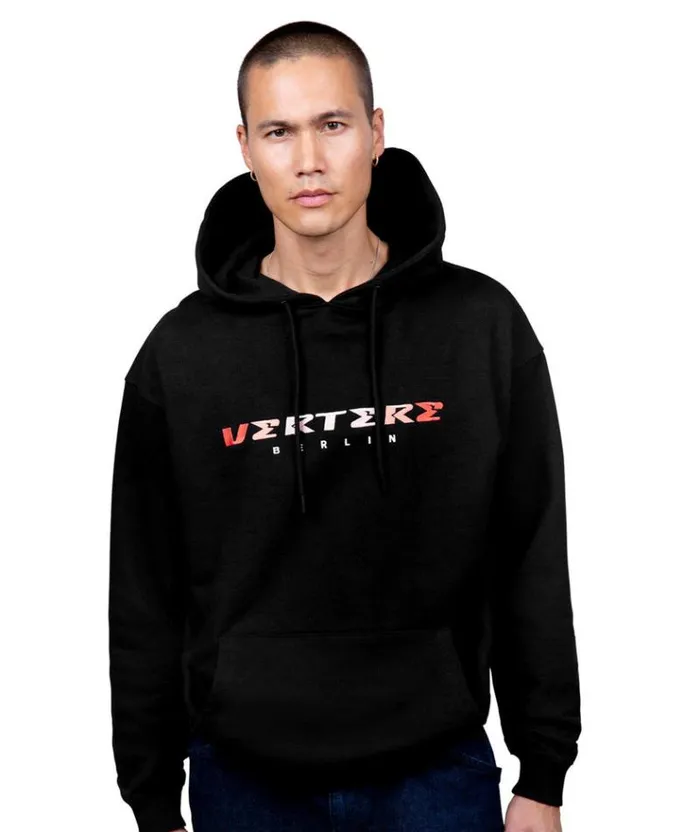 MenWomen SWEATERS and HOODIES Vertere Berlin MOTION HOODIE 8211 BLACK
