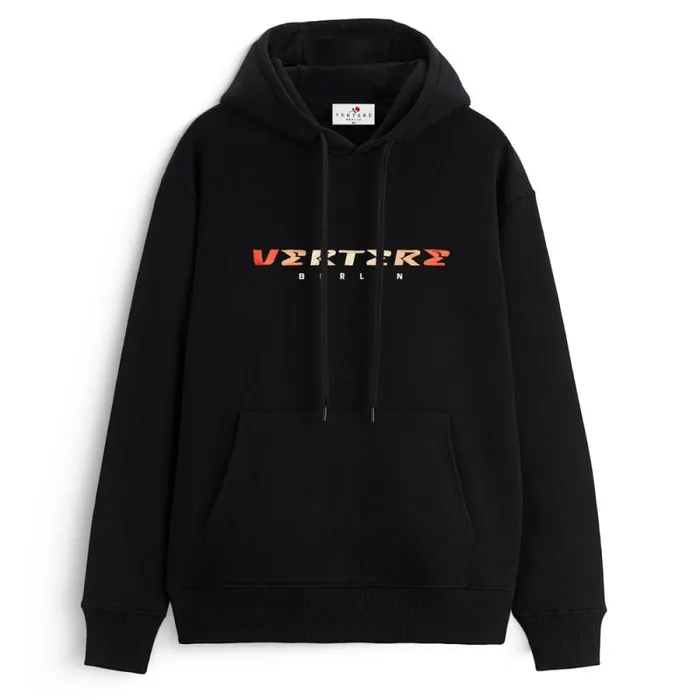 MenWomen SWEATERS and HOODIES Vertere Berlin MOTION HOODIE 8211 BLACK