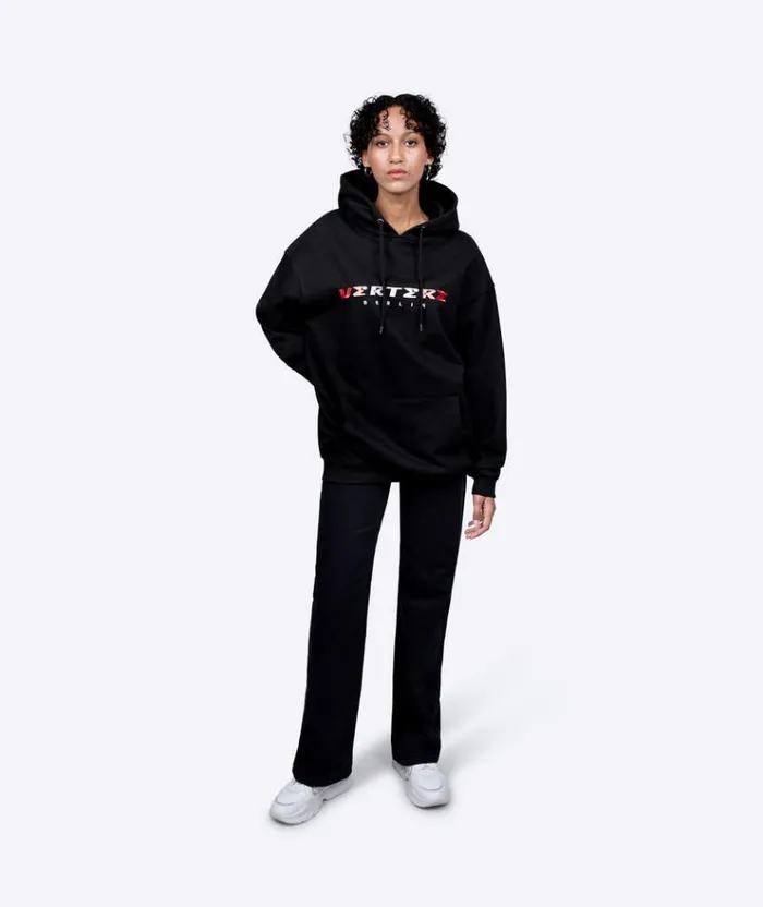 MenWomen SWEATERS and HOODIES Vertere Berlin MOTION HOODIE 8211 BLACK