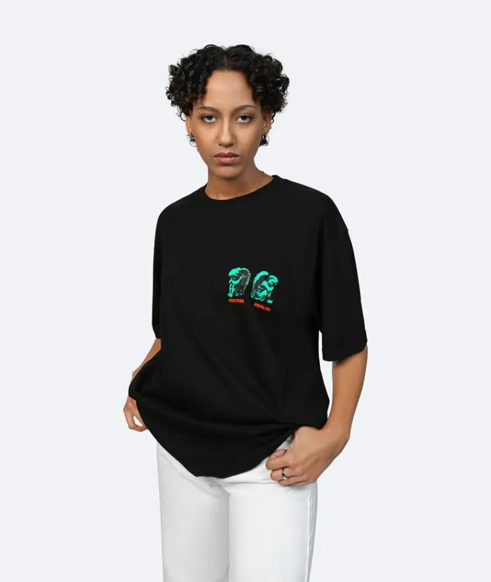 MenWomen TSHIRTS and SHIRTS Vertere Berlin AMORE TSHIRT 8211 BLACK