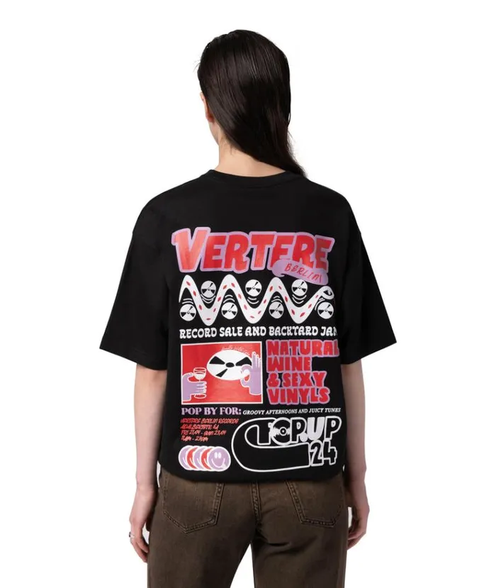 MenWomen TSHIRTS and SHIRTS Vertere Berlin RECORD SALE TSHIRT 8211 BLACK