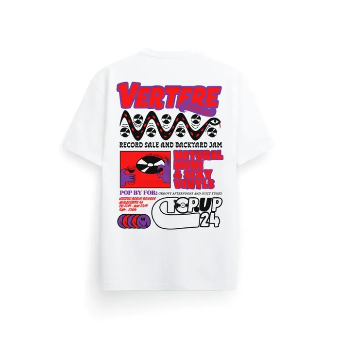 MenWomen TSHIRTS and SHIRTS Vertere Berlin RECORD SALE TSHIRT 8211 WHITE MenWomen TSHIRTS and SHIRTS Vertere Berlin RECORD SALE TSHIRT 8211 WHITE