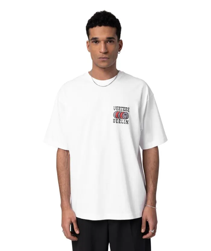 MenWomen TSHIRTS and SHIRTS Vertere Berlin RECORD SALE TSHIRT 8211 WHITE MenWomen TSHIRTS and SHIRTS Vertere Berlin RECORD SALE TSHIRT 8211 WHITE