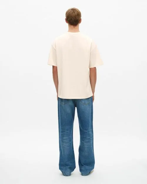 MenWomen Tshirts The Kooples Ecru Screen Print TShirt Ecru
