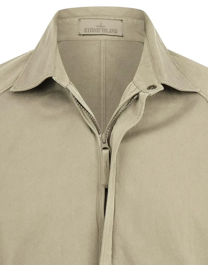 Mens 116F4 Overshirt In Beige Stone Island Overshirts