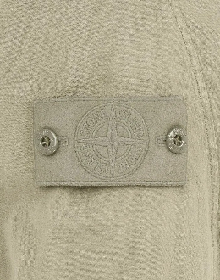 Mens 116F4 Overshirt In Beige Stone Island Overshirts