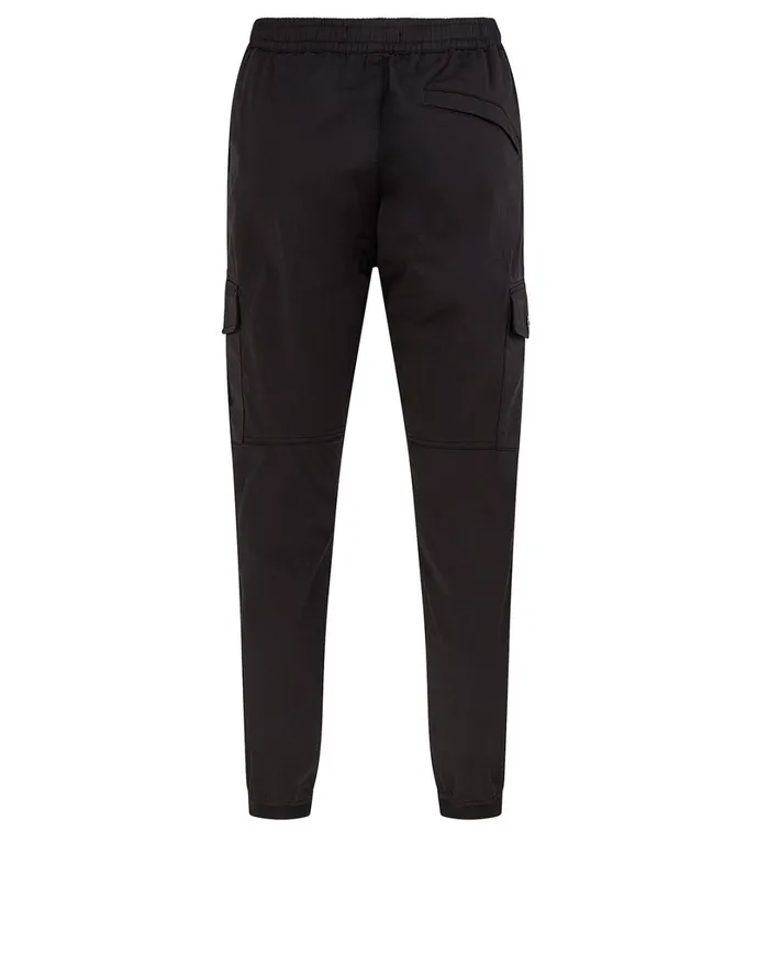Mens 31414 Cargo Pants In Black Stone Island Trousers