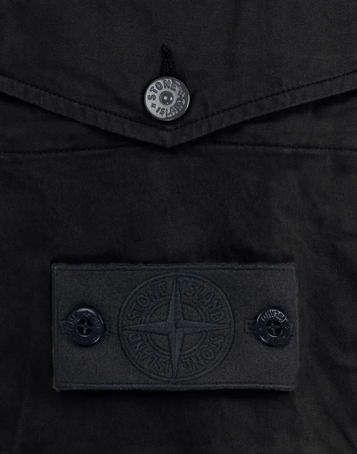 Mens 326F4 Cargo Pants In Black Stone Island Trousers