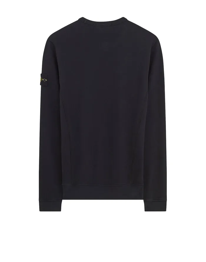 Mens 63020 Sweatshirt In Navy Stone Island Sweatshirts