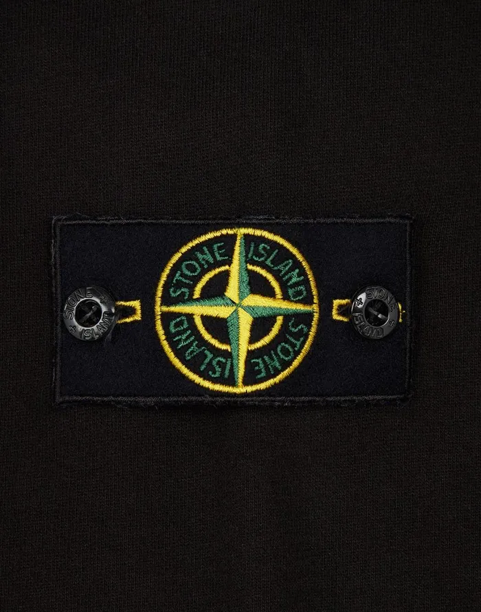 Mens 63088 Mural Part 3 Crewneck Sweatshirt In Black Stone Island Sweatshirts