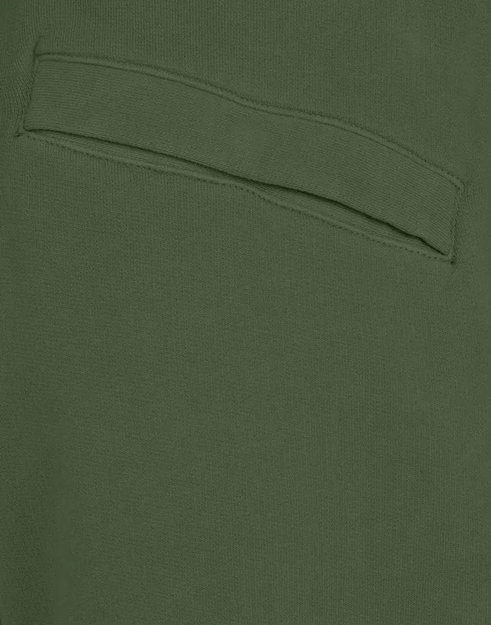 Mens 63220 Fleece Pants In Dark Forest Stone Island Trousers