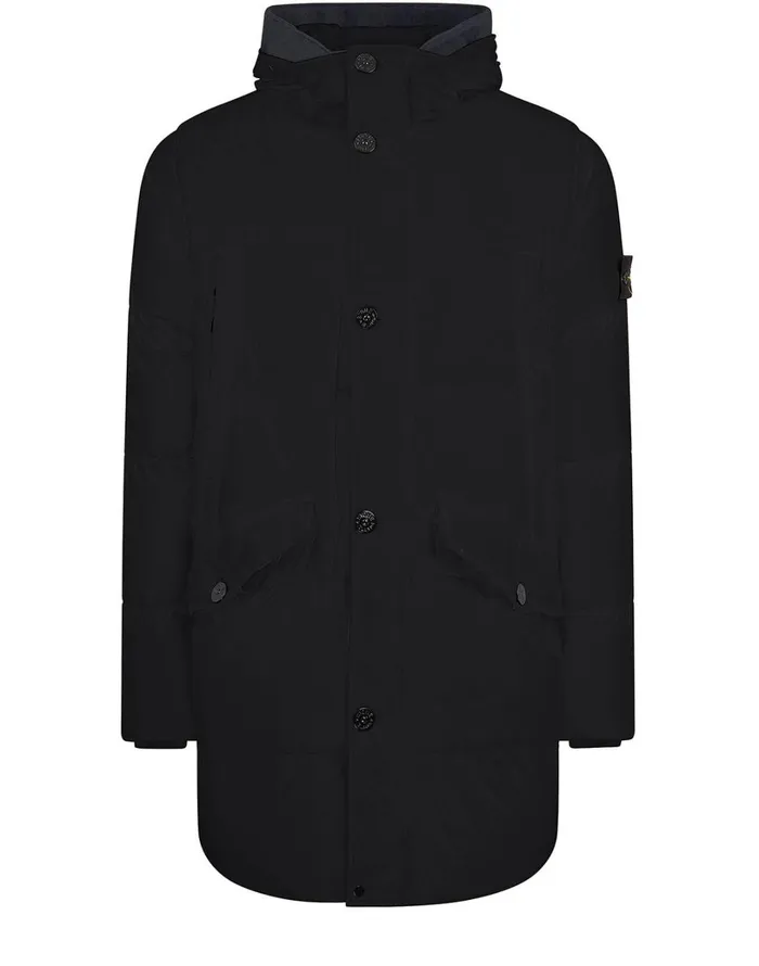 Mens 70123 Garment Dyed Crinkle Reps Ny Down Jacket In Black Stone Island Coats 038 Jackets Mens 70123 Garment Dyed Crinkle Reps Ny Down Jacket In Black Stone Island Coats 038 Jackets