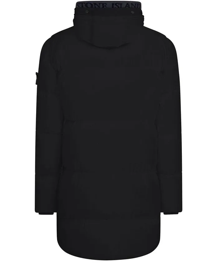Mens 70123 Garment Dyed Crinkle Reps Ny Down Jacket In Black Stone Island Coats 038 Jackets