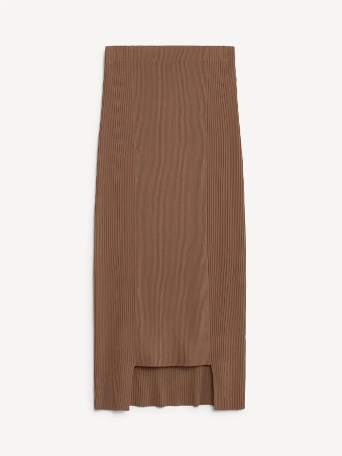Merine Maxi Skirt Shitake Women By Malene Birger Knitwear