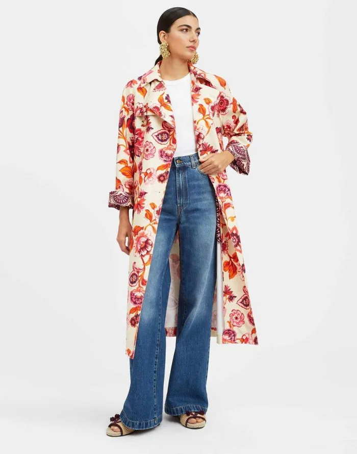 Milano Trench Coat Hottie Cream Women La Double J Outerwear