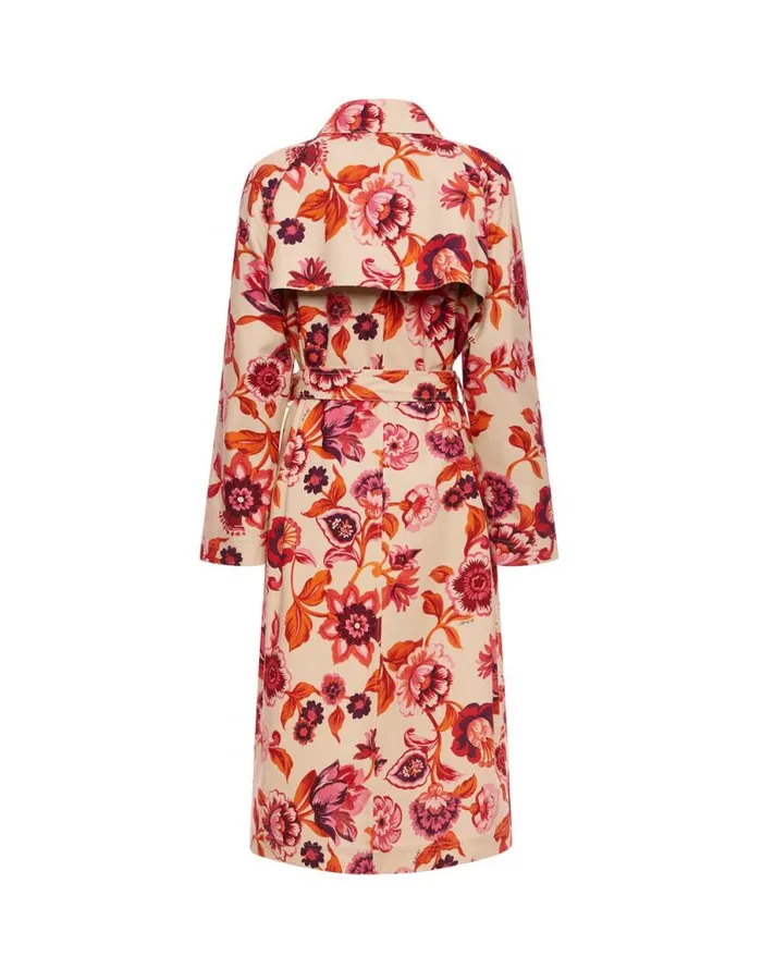 Milano Trench Coat Hottie Cream Women La Double J Outerwear Milano Trench Coat Hottie Cream Women La Double J Outerwear