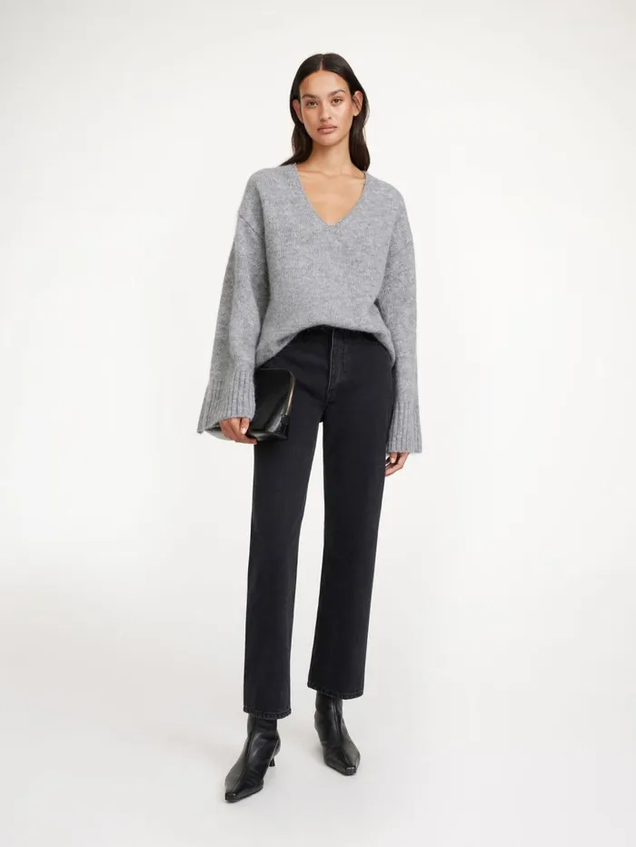 Milium Organic Cotton Jeans Black Women By Malene Birger Denim
