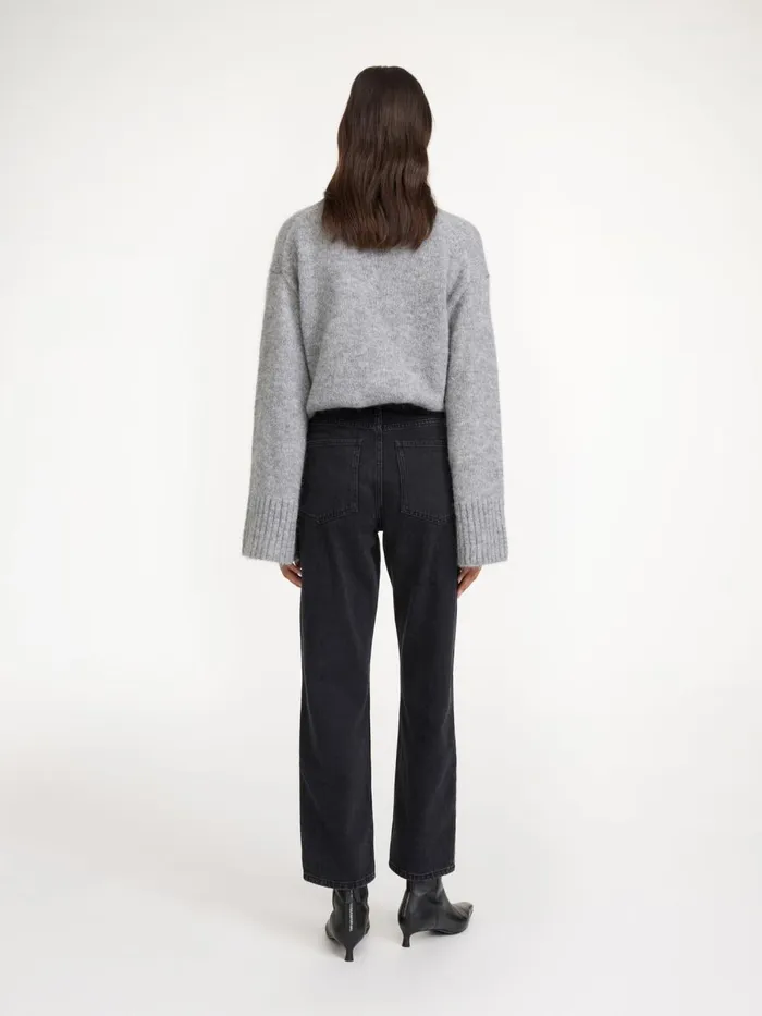 Milium Organic Cotton Jeans Black Women By Malene Birger Denim
