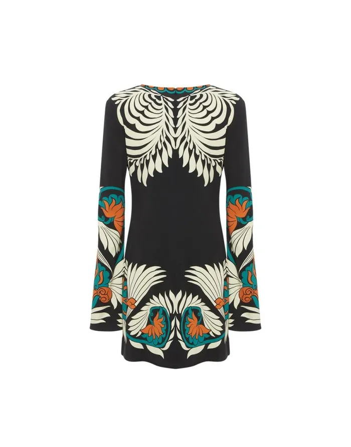 Mini Supreme Swing Dress Mix Tiles Place Black Women La Double J Dresses Mini Supreme Swing Dress Mix Tiles Place Black Women La Double J Dresses