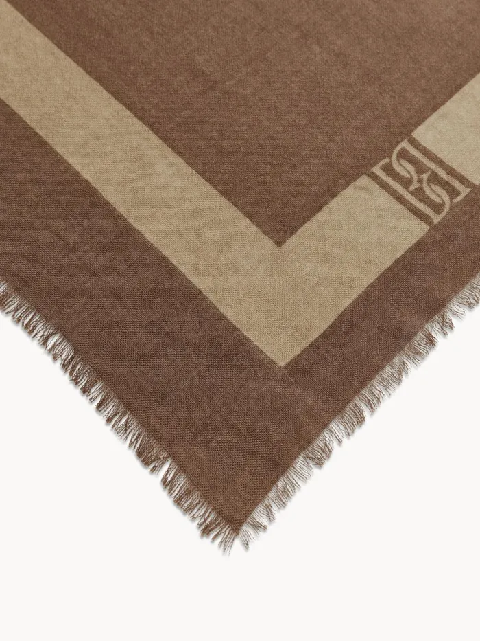 Monlo Wool Scarf Mink Women By Malene Birger Scarves