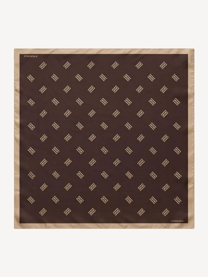 Monnis Silk Scarf Shale Women By Malene Birger Scarves