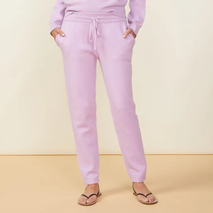 MONROW SWEATS Soft Knit Cuffed Jogger Lavandula 8211 Shop