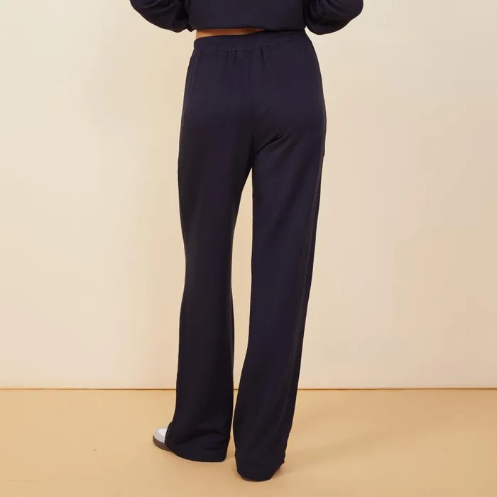 MONROW SWEATS Supersoft Fleece Patch Pocket Sweat Neptune 8211 Shop