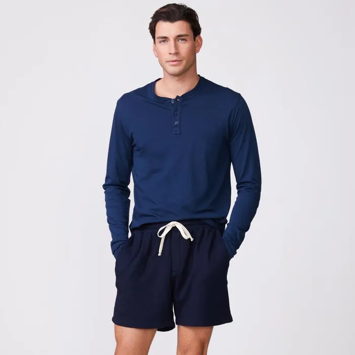MONROW VIEW ALL Long Sleeve Henley Inca 8211 Shop