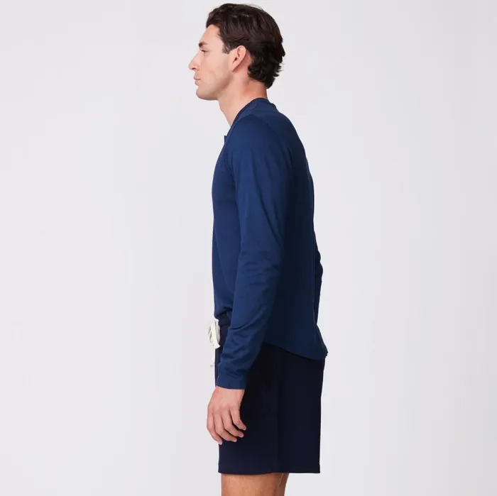 MONROW VIEW ALL Long Sleeve Henley Inca 8211 Shop