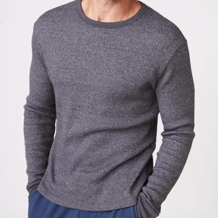 MONROW VIEW ALL Thermal Long Sleeve Crew Faded Black 8211 Shop