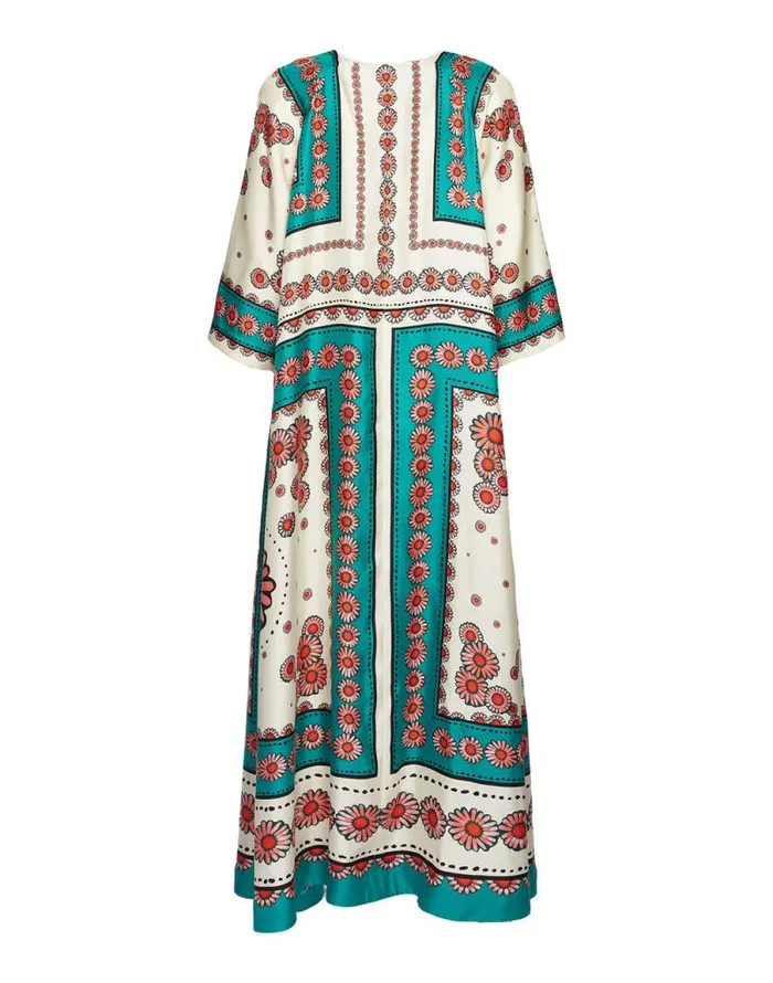 Muumuu Dress Place Daisy Place Turquoise Women La Double J Dresses Muumuu Dress Place Daisy Place Turquoise Women La Double J Dresses