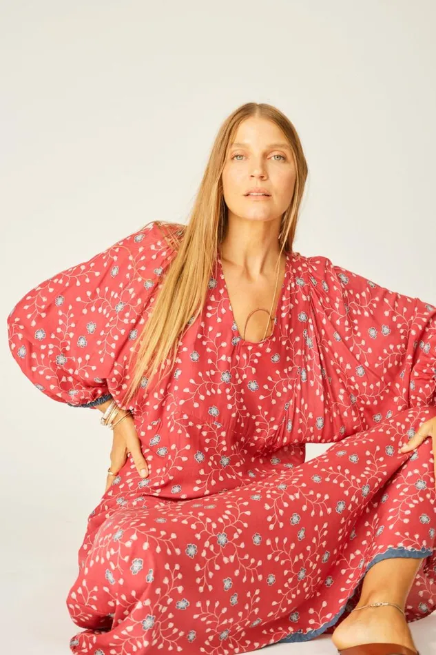 Natalie Martin ALICE DRESS Pinwheel Barn Red Shop Dresses