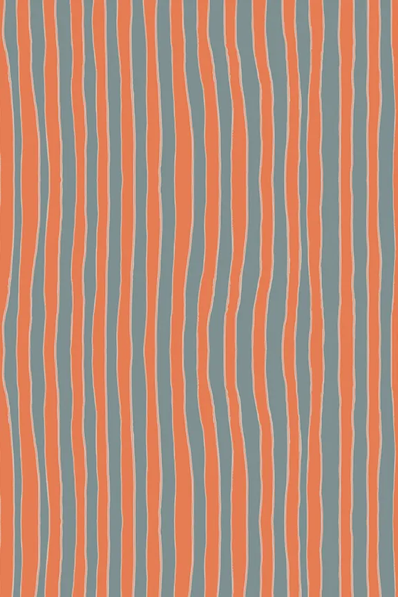 Natalie Martin AMELIA TOP Batik Stripe Navy Shop Tops