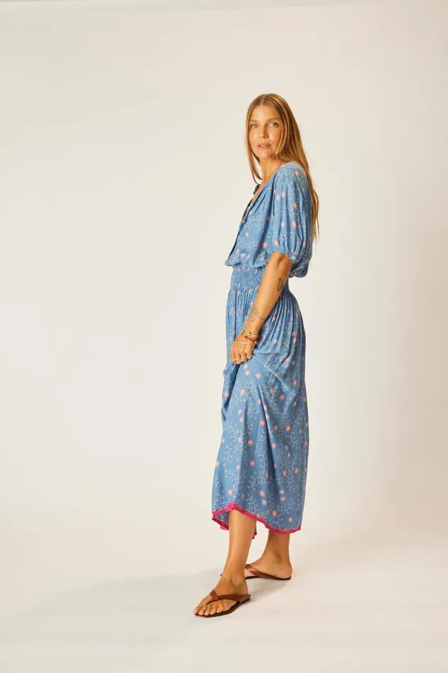 Natalie Martin BELLA SKIRT Pinwheel Denim Shop Bottoms