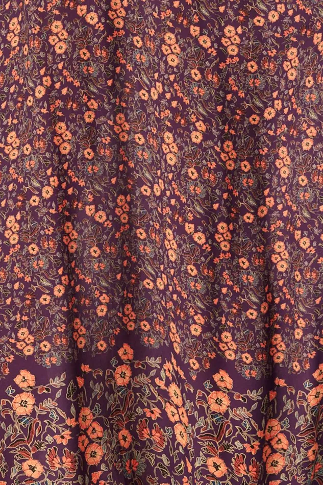 Natalie Martin FIORE KIDS Petite Fleur Aubergine Shop Dresses
