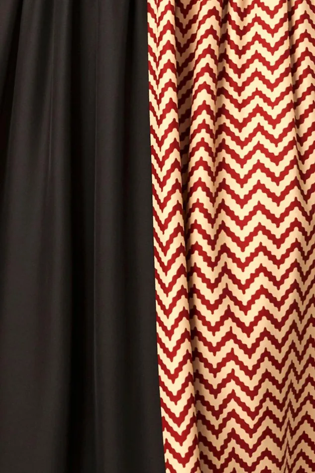 Natalie Martin FIORE SHORT DRESS Block Zigzag Noire Shop Dresses