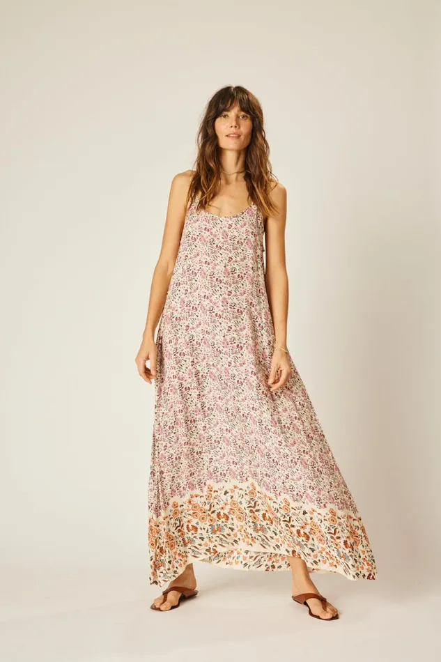 Natalie Martin HEATHER MAXI Petite Fleur Rose Shop Dresses
