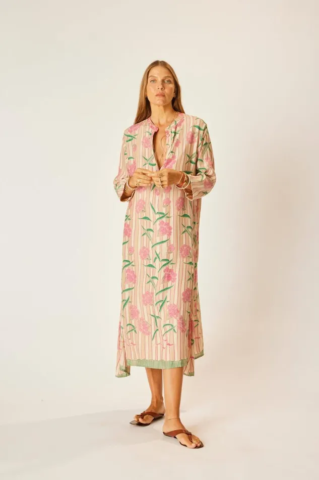 Natalie Martin ISOBEL DRESS Chamomile Rose Shop Dresses