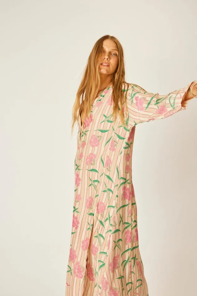 Natalie Martin ISOBEL DRESS Chamomile Rose Shop Dresses
