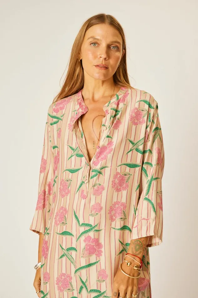 Natalie Martin ISOBEL DRESS Chamomile Rose Shop Dresses