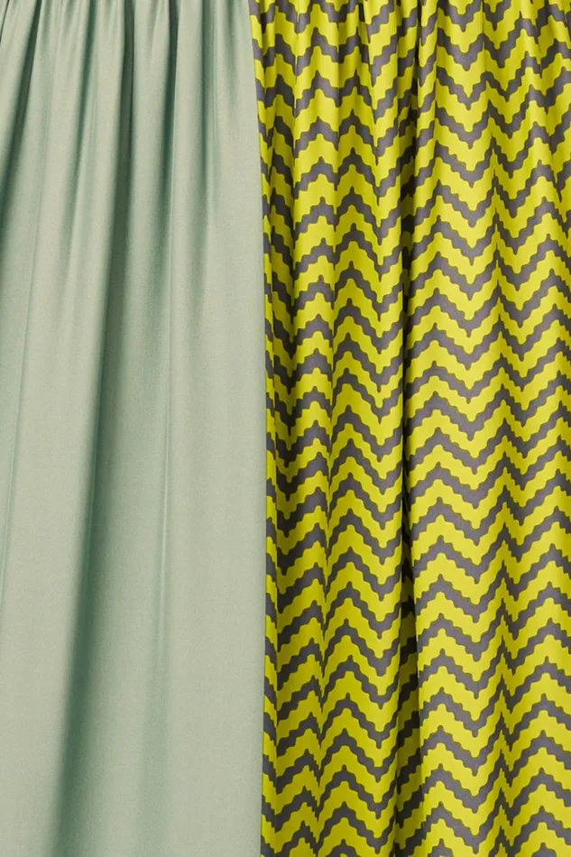 Natalie Martin JASPER SHORT Block Zigzag Tangerine Shop Bottoms